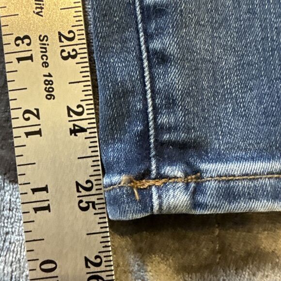 Abercrombie & Fitch Jeans Size 24/00S Simone High Rise Super Skinny Distressed - Picture 2 of 11